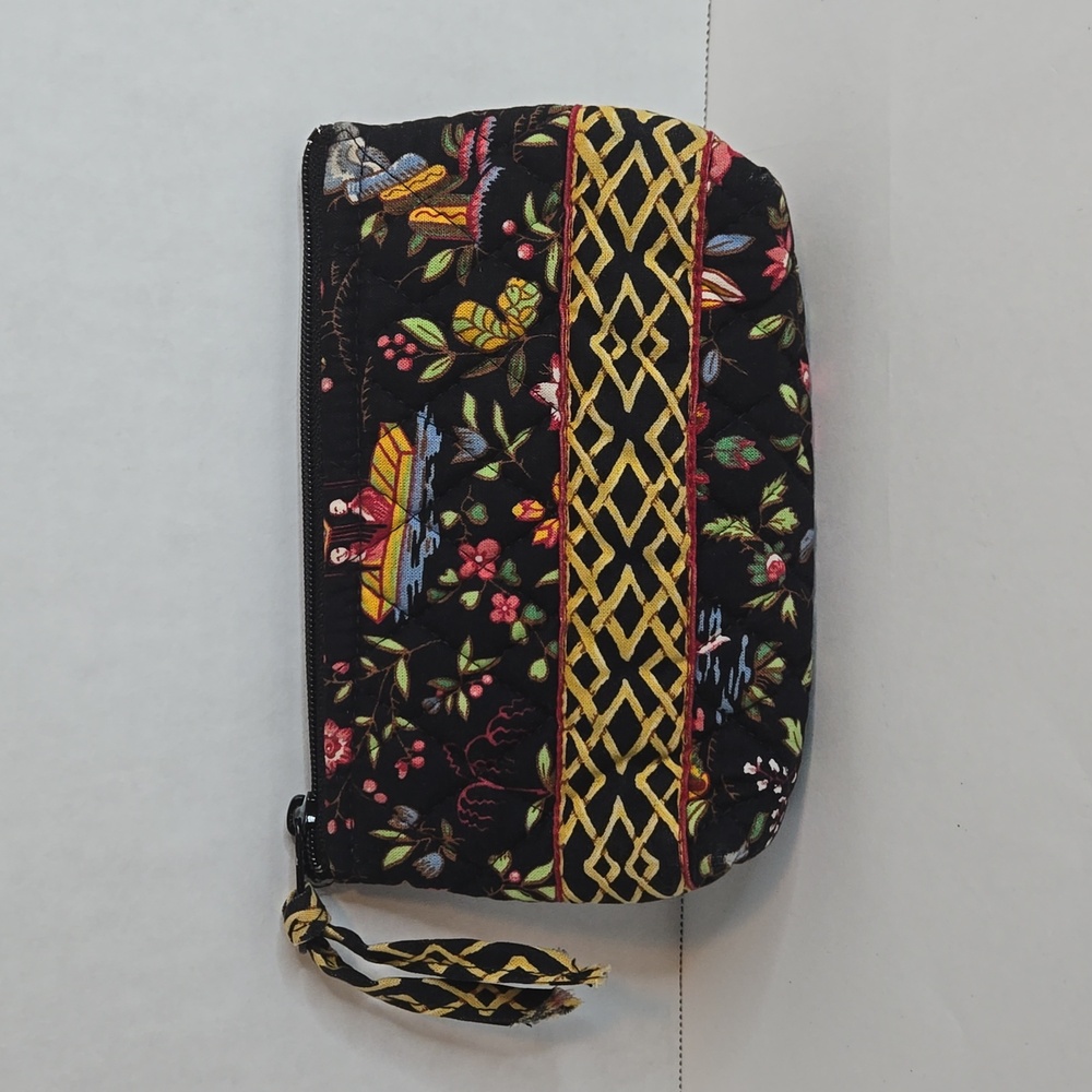 Vera Bradley Ming Flower, Small Cosmetic Bag, Lined